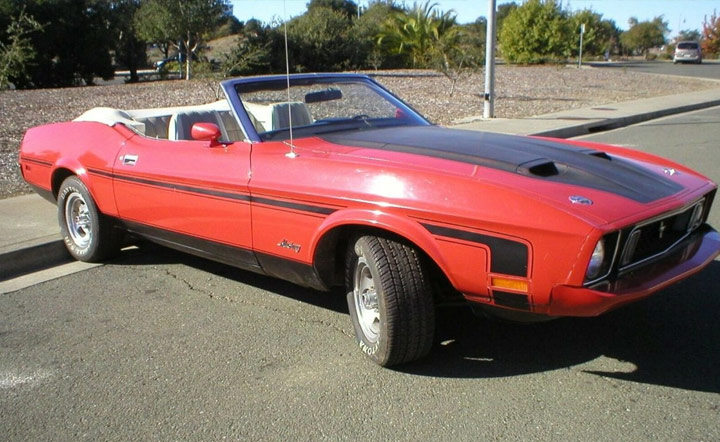 Mustang cabriolet 1973